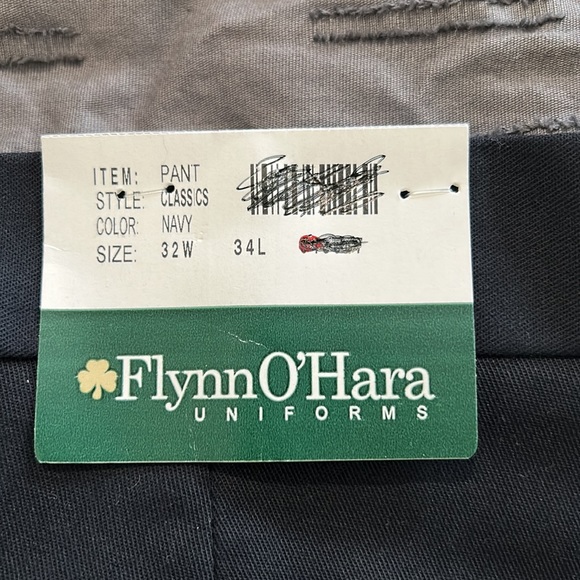 FLYNN O’HARA uniforms, relaxed fit Men’s classics pants, - Picture 2 of 9